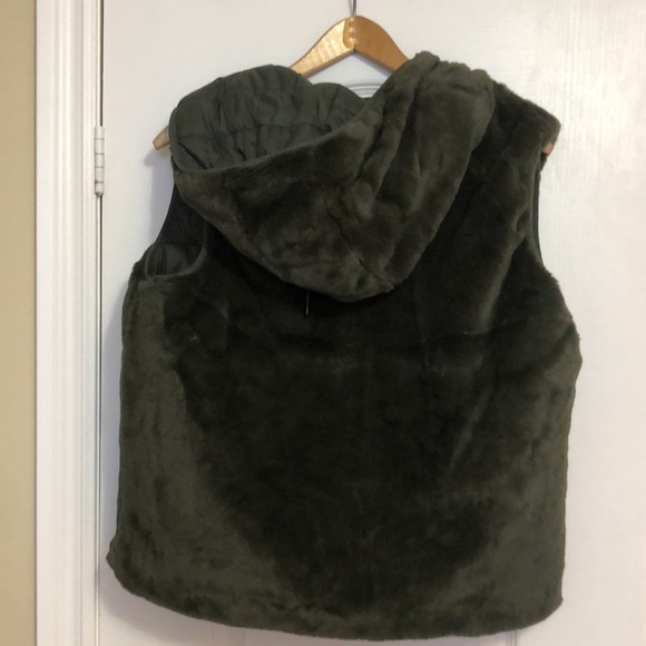 🦬 Buffalo David Bitton reversible hooded vest - Picture 4 of 5